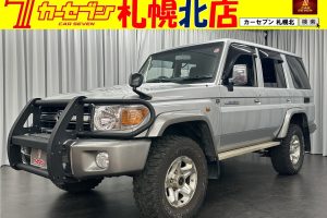 トヨタ　ランドクルーザー70バン　MT車/純正ナビ/ETC/バックモニター