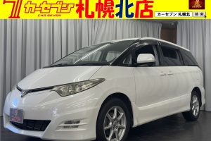 トヨタ　エスティマ　アエラス　4WD/ナビ/ETC/バックカメラ/左パワスラ/スマートキー