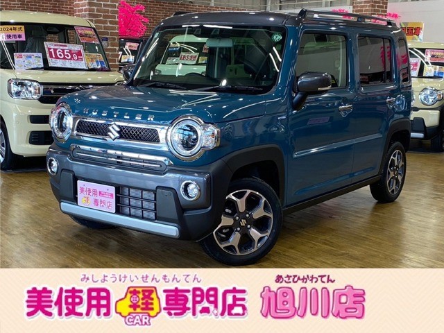 ハスラー JスタイルⅡ ターボ ４WD ＬＥＤヘッドライト ＬＥＤフォグライト (デニムブルーツートン）