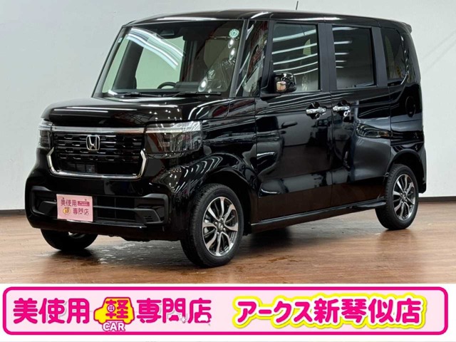 ホンダ N-BOXカスタム 660 4WD　LEDヘッドライト　衝突被害軽減ブレーキ （クリスタルブラック・パール）