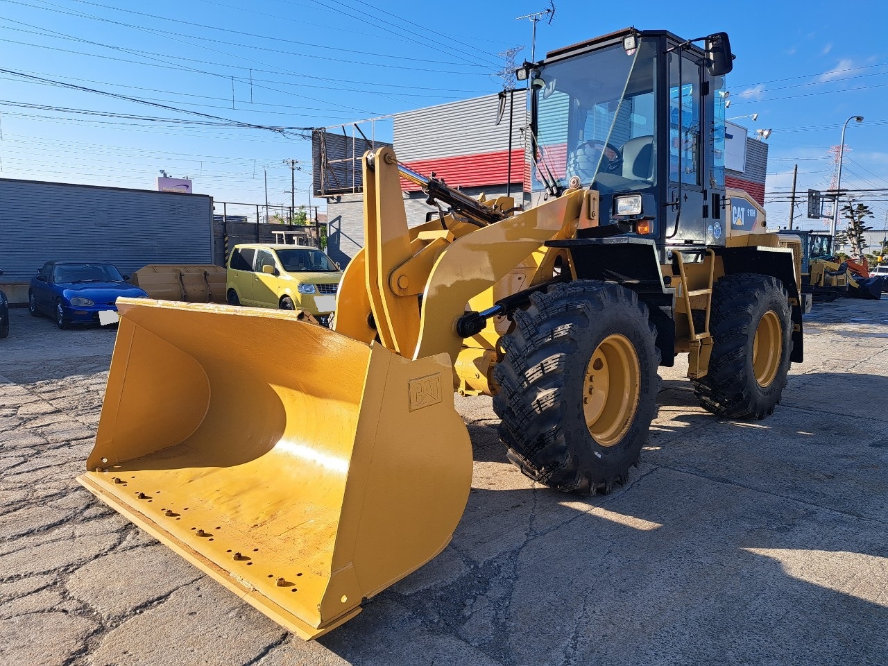 平成21年　CAT　910H　スノースパイクタイヤ装着車　1.3㎥（車検令和8年1月）