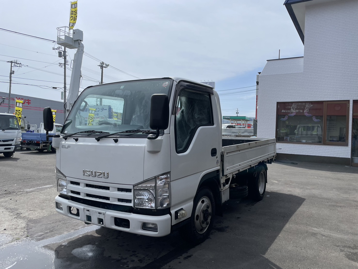 H25年　いすずエルフ１．５ｔ平　４ＷＤ