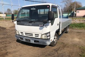 平成18年　エルフ2トン平アルミアオリ　ワイドロング　★車検1年付