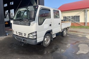 平成18年　エルフ０．９５t　Wキャブ４WD ★6人乗り　★車検1年付